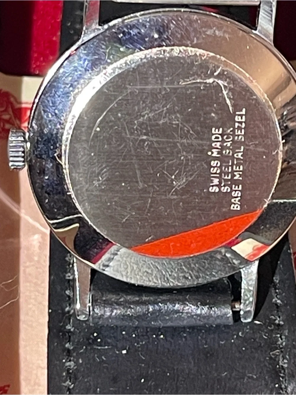 NOS VTG RITZ CRACKER wrist watch in original BOX advertising Works As Of Today